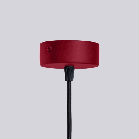 Sollux Lighting Żyrandol HALO 6 burgund