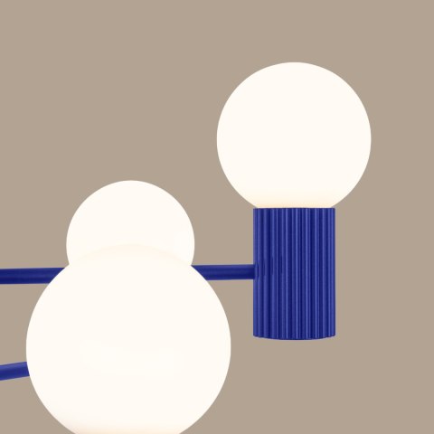 Sollux Lighting Żyrandol HALO 6 ultramaryna