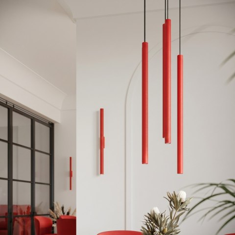 Sollux Lighting Kinkiet PASTELO 2 czerwony