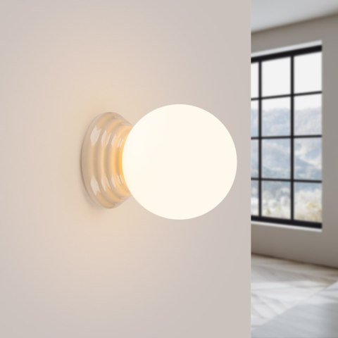 Sollux Lighting Kinkiet ZORI beżowy IP44