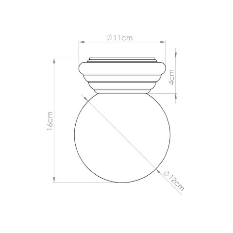 Sollux Lighting Kinkiet ZORI biały IP44