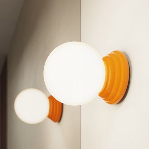 Sollux Lighting Kinkiet ZORI pomarańczowy IP44