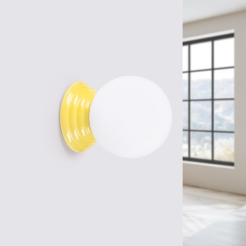 Sollux Lighting Kinkiet ZORI żółty IP44