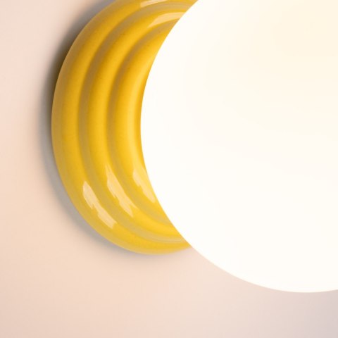 Sollux Lighting Kinkiet ZORI żółty IP44