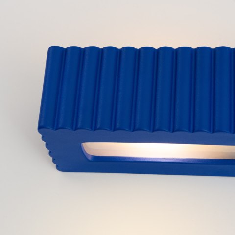 Sollux Lighting Kinkiet ceramiczny RIGATA ultramaryna