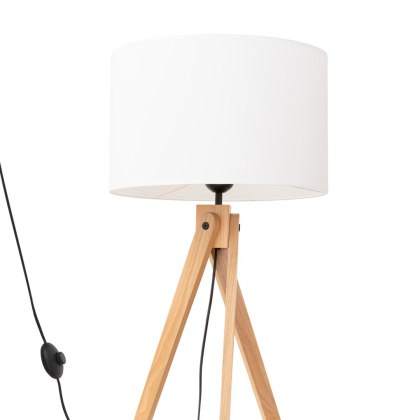 Sollux Lighting Lampa podłogowa NATT biała