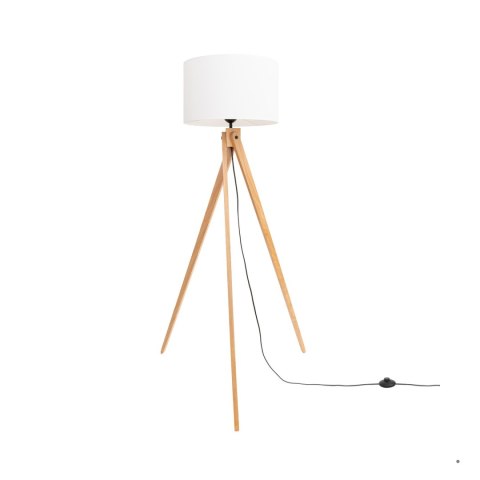 Sollux Lighting Lampa podłogowa NATT biała