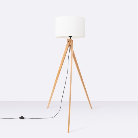 Sollux Lighting Lampa podłogowa NATT biała