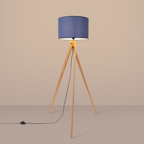 Sollux Lighting Lampa podłogowa NATT granat