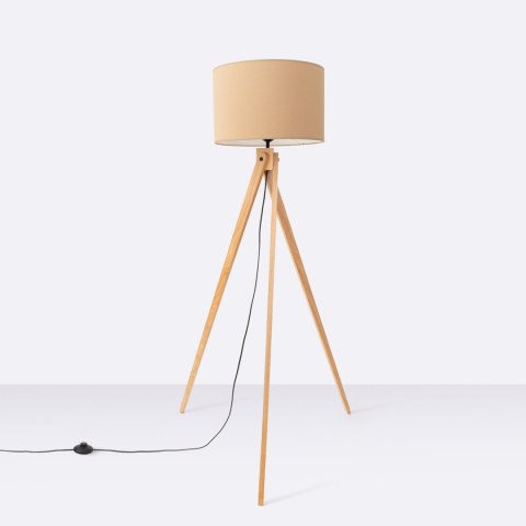 Sollux Lighting Lampa podłogowa NATT taupe
