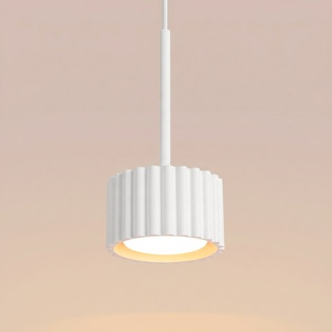 Sollux Lighting Lampa wisząca AURA 1 biała Gx53
