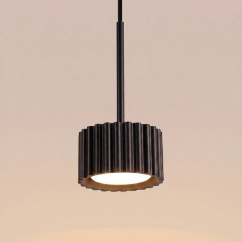 Sollux Lighting Lampa wisząca AURA 1 czarna Gx53