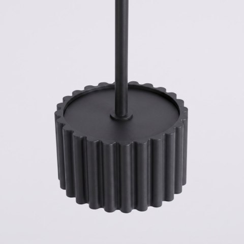 Sollux Lighting Lampa wisząca AURA 1 czarna Gx53