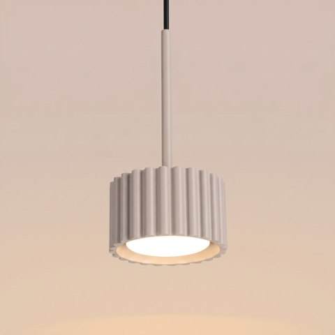 Sollux Lighting Lampa wisząca AURA 1 taupe Gx53