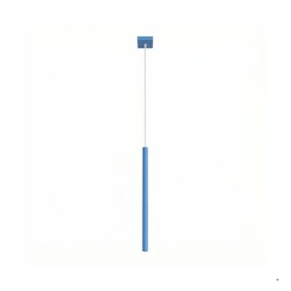 Sollux Lighting Lampa wisząca PASTELO 1 błękitna