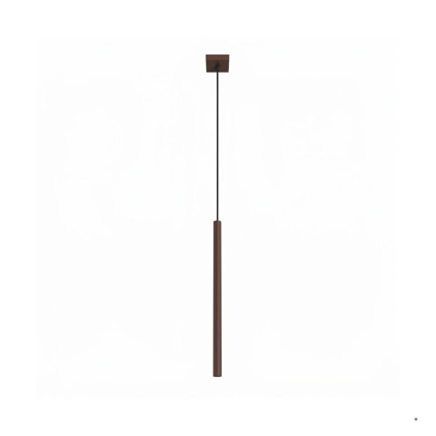 Sollux Lighting Lampa wisząca PASTELO 1 brązowa