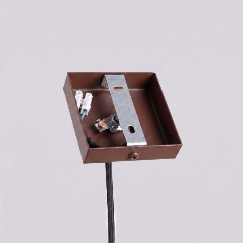 Sollux Lighting Lampa wisząca PASTELO 1 brązowa