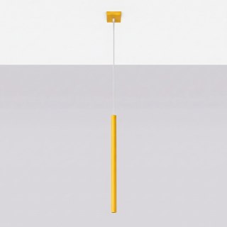 Sollux Lighting Lampa wisząca PASTELO 1 żółta