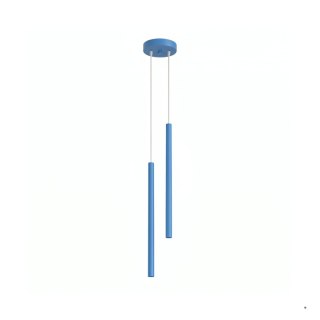 Sollux Lighting Lampa wisząca PASTELO 2 błękitna