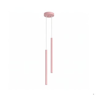 Sollux Lighting Lampa wisząca PASTELO 2 różowa