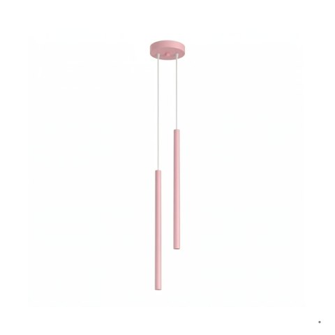 Sollux Lighting Lampa wisząca PASTELO 2 różowa