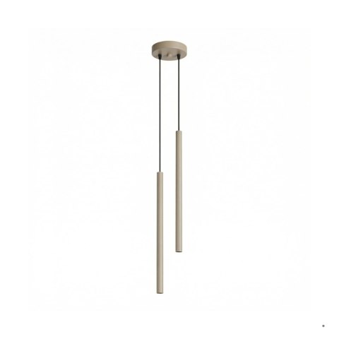 Sollux Lighting Lampa wisząca PASTELO 2 taupe
