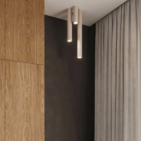 Sollux Lighting Plafon LAGOS 10 beżowy