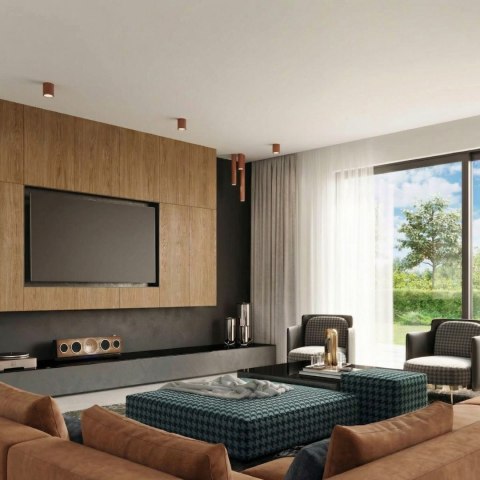 Sollux Lighting Plafon LAGOS 10 ochra czerwona