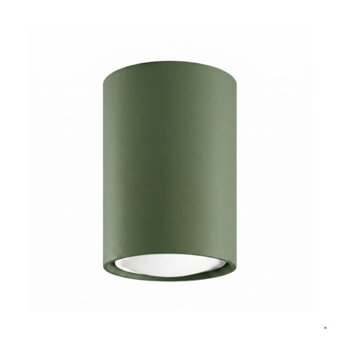 Sollux Lighting Plafon LAGOS 10 zielona oliwka