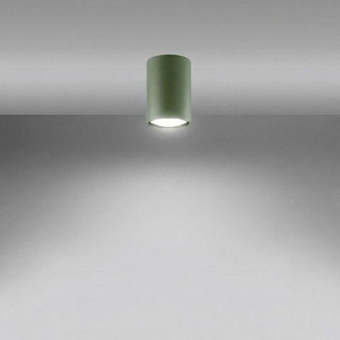 Sollux Lighting Plafon LAGOS 10 zielona oliwka