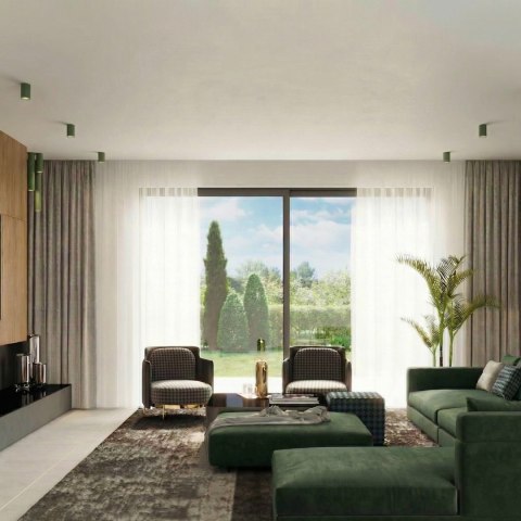 Sollux Lighting Plafon LAGOS 10 zielona oliwka