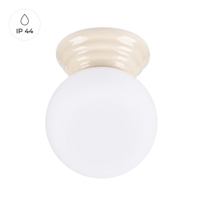 Sollux Lighting Plafon ZORI beżowy IP44