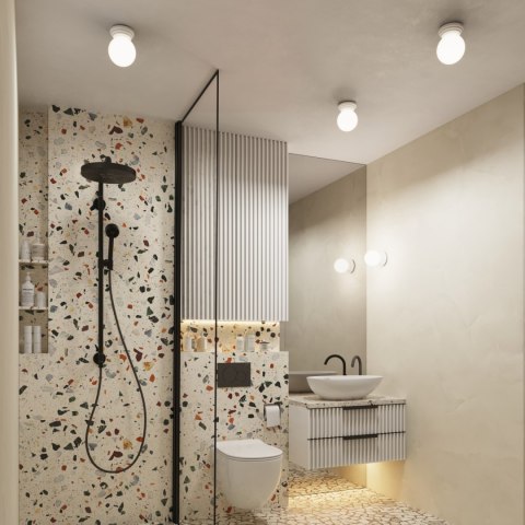 Sollux Lighting Plafon ZORI biały IP44