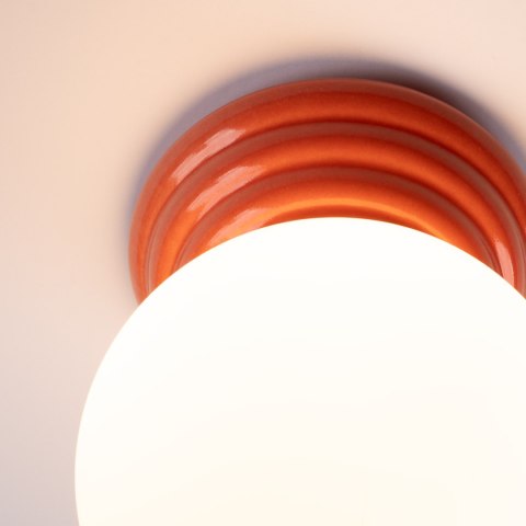 Sollux Lighting Plafon ZORI brzoskwiniowy IP44