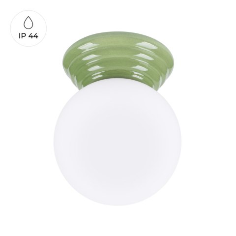 Sollux Lighting Plafon ZORI zielony IP44
