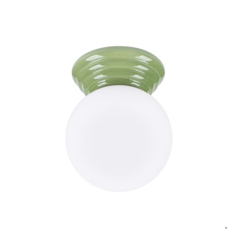 Sollux Lighting Plafon ZORI zielony IP44