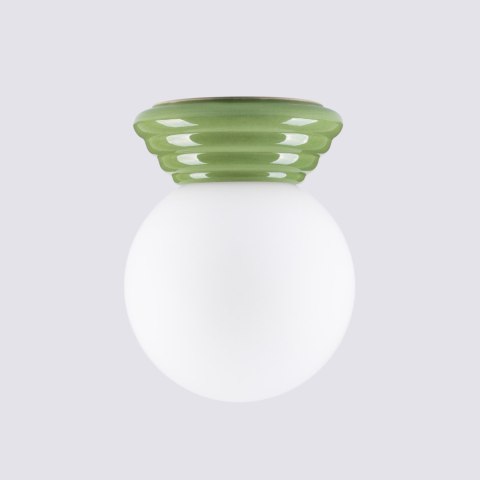 Sollux Lighting Plafon ZORI zielony IP44