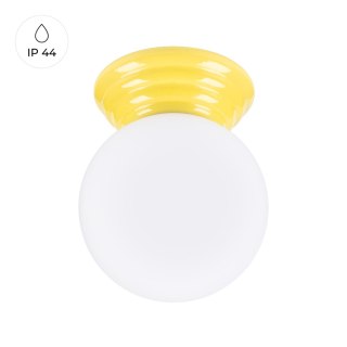 Sollux Lighting Plafon ZORI żółty IP44