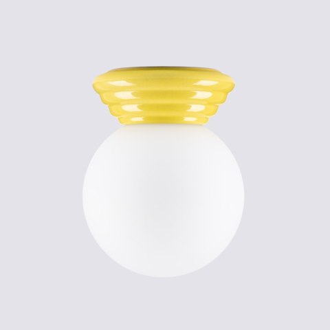 Sollux Lighting Plafon ZORI żółty IP44