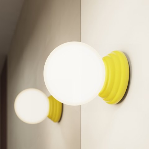 Sollux Lighting Plafon ZORI żółty IP44