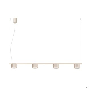Sollux Lighting Żyrandol AURA 4 beżowa Gx53