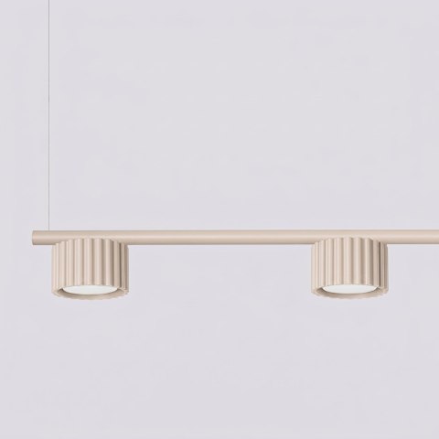 Sollux Lighting Żyrandol AURA 4 beżowa Gx53