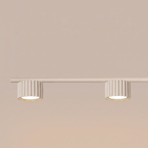 Sollux Lighting Żyrandol AURA 4 beżowa Gx53