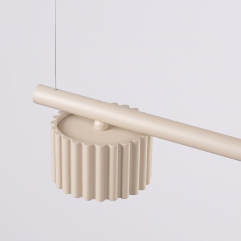 Sollux Lighting Żyrandol AURA 4 beżowa Gx53