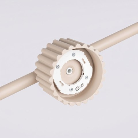 Sollux Lighting Żyrandol AURA 4 beżowa Gx53