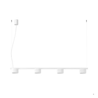 Sollux Lighting Żyrandol AURA 4 biała Gx53