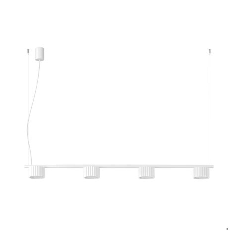 Sollux Lighting Żyrandol AURA 4 biała Gx53