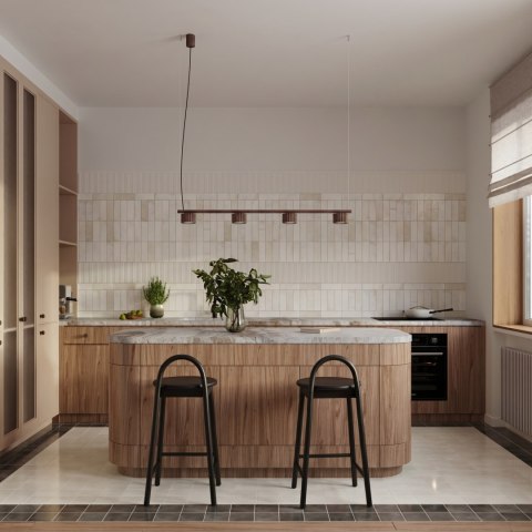 Sollux Lighting Żyrandol AURA 4 brązowa Gx53