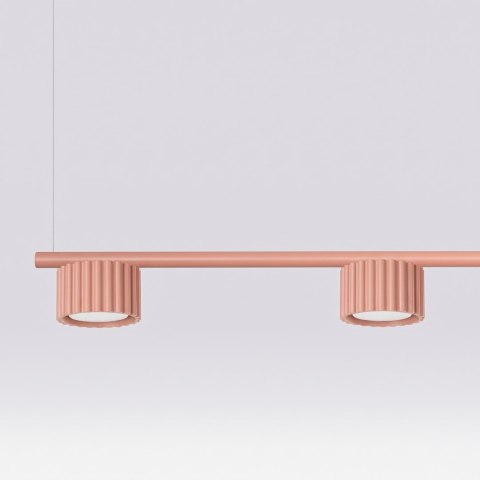 Sollux Lighting Żyrandol AURA 4 brzoskwiniowa Gx53