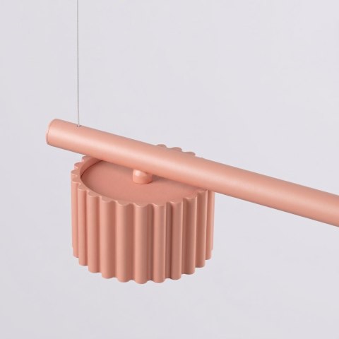 Sollux Lighting Żyrandol AURA 4 brzoskwiniowa Gx53